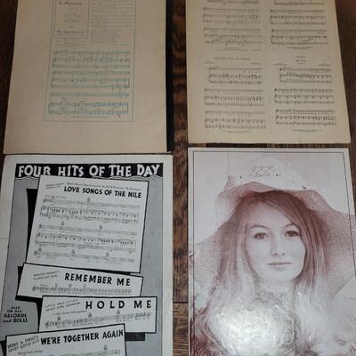 Old sheet music