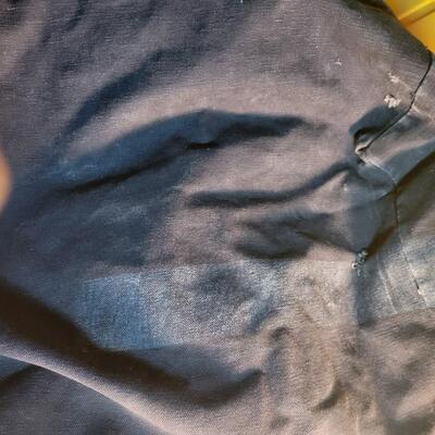 Black canvas dufflebag