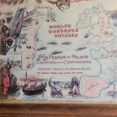 Vintage wild West wall art