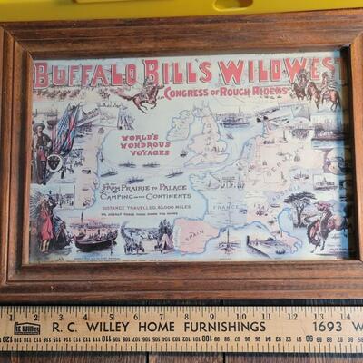 Vintage wild West wall art