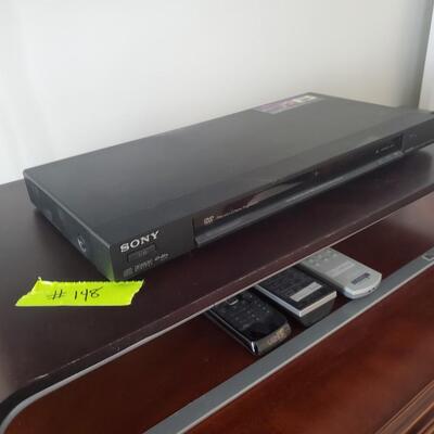Sony DVD player with stand