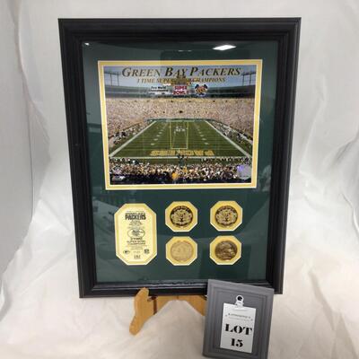 (15) PACKERS | Three Time Super Bowl Champion Collector Piece