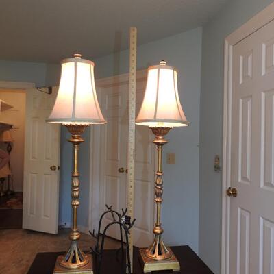 Candlestick table lamps