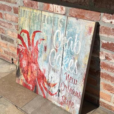 New Orleans Style Crab & Crawfish Canvas Prints