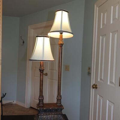 Double matchstick lamps