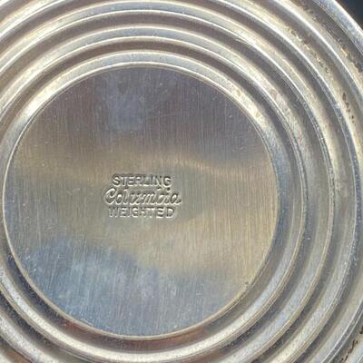 Vintage Antique Sterling Silver Weighted Vase Compote Trinket Dish Bowl