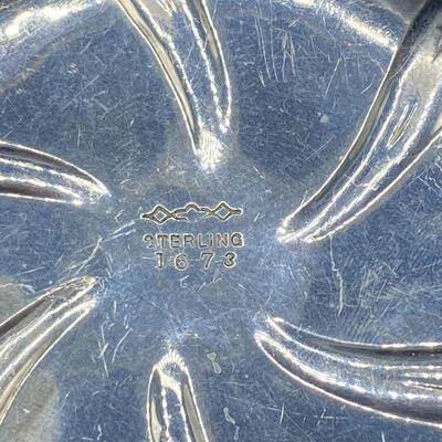 Vintage Antique Sterling Silver Weighted Vase Compote Trinket Dish Bowl