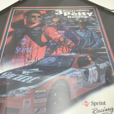 (30) NASCAR | Three Generations of Petty Signed