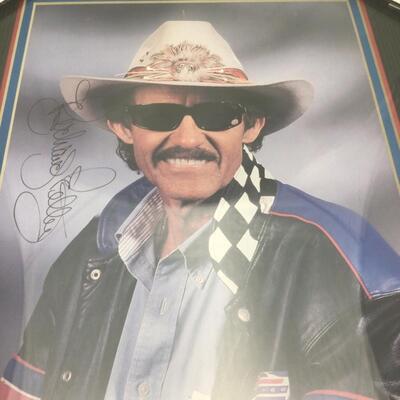 (31) NASCAR | Signed Richard Petty Framed