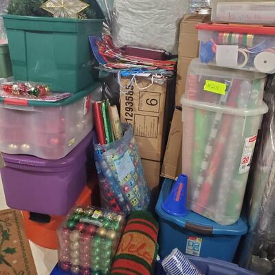 Large lot of Christmas items