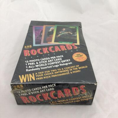 (38) CARDS | Factory Sealed Rock Cards Series One