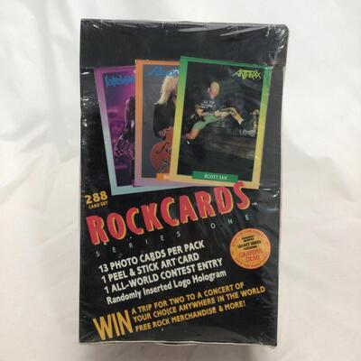 (38) CARDS | Factory Sealed Rock Cards Series One