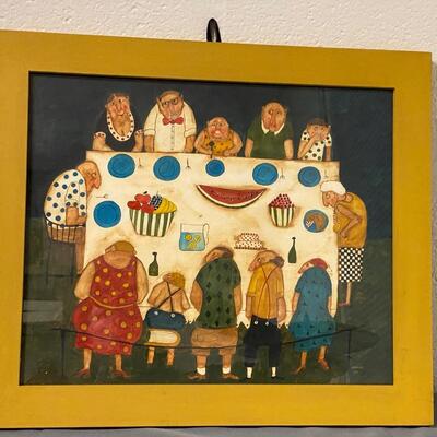 Paige Koosed Folk Art Framed Artwork