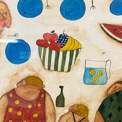 Paige Koosed Folk Art Framed Artwork