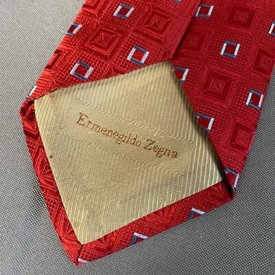 Ermengildo Zegna Silk Tie