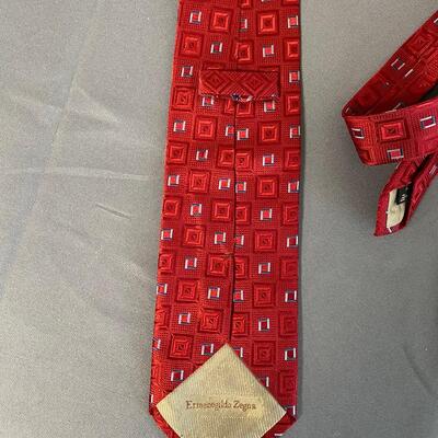 Ermengildo Zegna Silk Tie