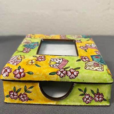 Empress Arts Enamled Hinged Box Picture Frame