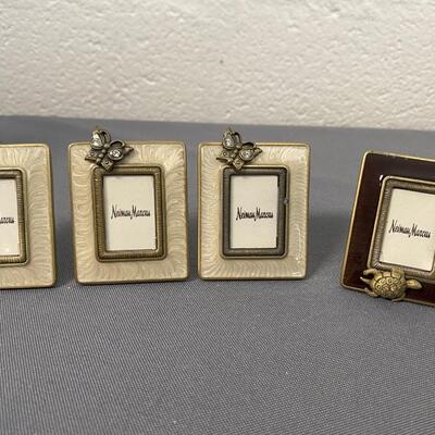 Jay Strongwater Swarovski Bookmark Picture Frames