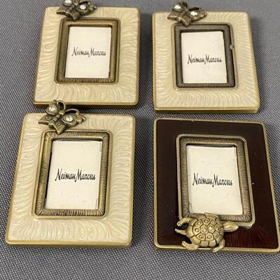 Jay Strongwater Swarovski Bookmark Picture Frames