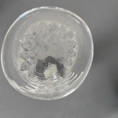 (1) Kosta Boda Rurik Art Glass Candle Holder
