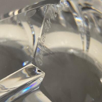 Set of 2 Orrefors Sweden Crystal Bowls