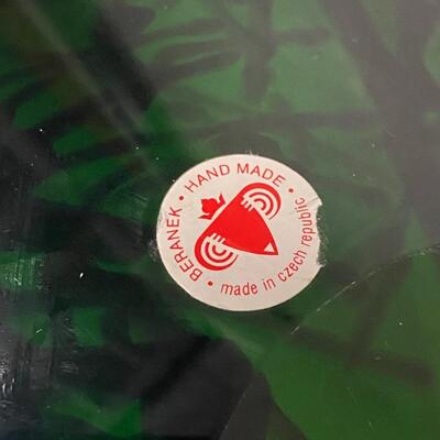 Beranek Art Glass Bowl  for Srkdiovice Glass Company