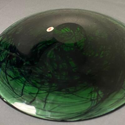 Beranek Art Glass Bowl  for Srkdiovice Glass Company