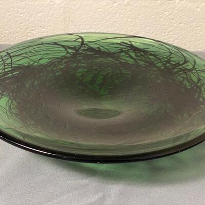 Beranek Art Glass Bowl  for Srkdiovice Glass Company