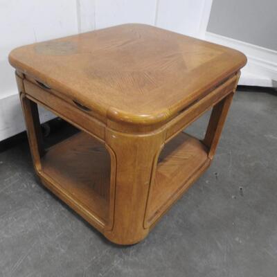 Small Wooden Coffee/End Table