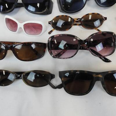 23 Pairs of Sunglasses, Solar Shield, Suncloud, Smith, Mt. Baker and Misc Brands