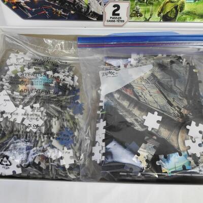 Disney Star Wars 2 Holographic Puzzles, 1 Still Sealed