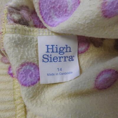 3 pc Apparel, Joe Boxer Large Bathrobe, High Sierra Pajama's, Croft & Barrow
