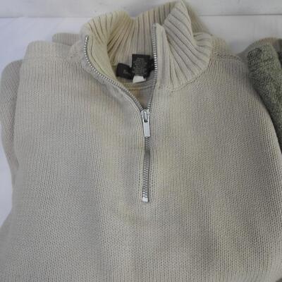 3 Sweaters, Banana Republic, Khaki's By Arrow, Medium