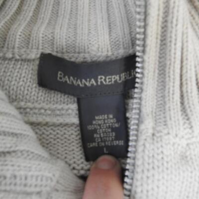 3 Sweaters, Banana Republic, Khaki's By Arrow, Medium