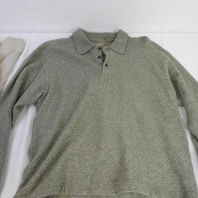 3 Sweaters, Banana Republic, Khaki's By Arrow, Medium