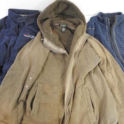 3 Jackets, Port Authority, L, Amber Sun, XL, Eddie Bower, M