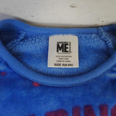 6 Kids Sweaters: My Little Pony, Despicable Me, etc (Sizes S/XS)