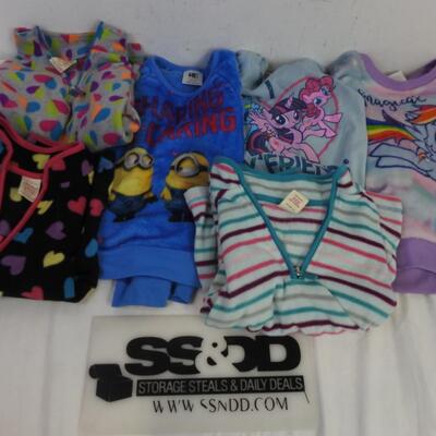 6 Kids Sweaters: My Little Pony, Despicable Me, etc (Sizes S/XS)