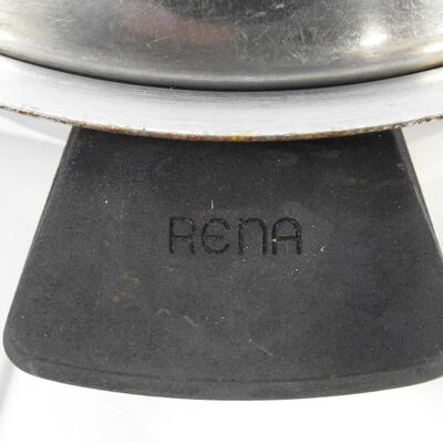 6 pc Rena-Ware Stainless Steel Pans, 1 Extra Small Lid