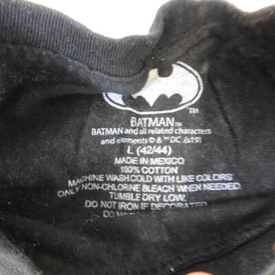 5 T-Shirts, Batman, Park City, Nasa, USU, Medium and Large