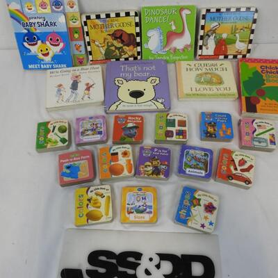 22 Board Books, Kids Books, Baby Shark, We're Going on a Bear Hunt