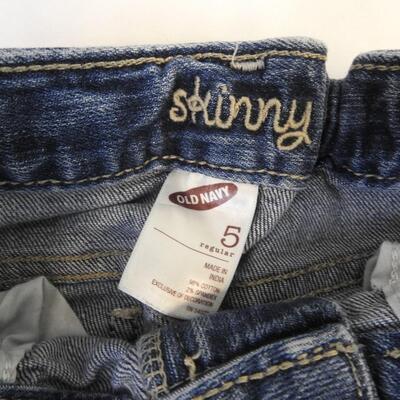 3 Pairs of Kids Jeans, Size 4-5, Faded Glory, Old Navy, Jegging