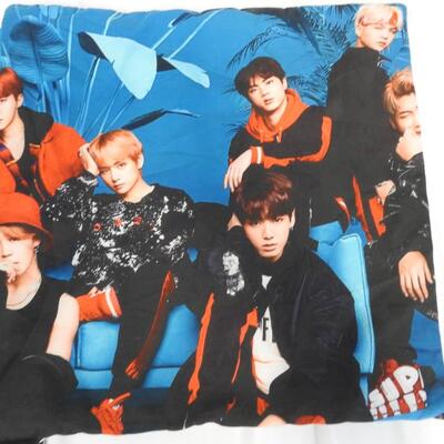 2 Throw Pillow Covers, BTS "Face Yourself"