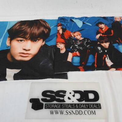 2 Throw Pillow Covers, BTS "Face Yourself"