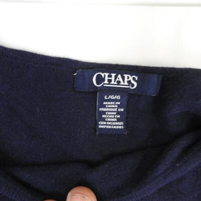 5 pc Women's Tops, Christopher Banks, Pereston & York, Chaps, Medium & Large