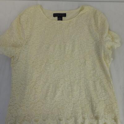 5 pc Women's Tops, Christopher Banks, Pereston & York, Chaps, Medium & Large