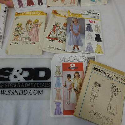 15 Sewing Patterns, Simplicity & McCall's