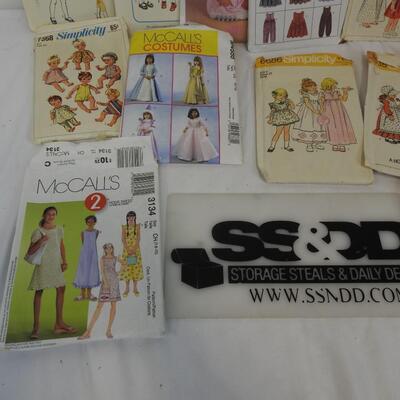 15 Sewing Patterns, Simplicity & McCall's