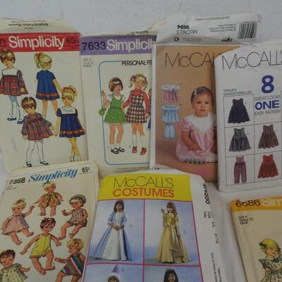 15 Sewing Patterns, Simplicity & McCall's