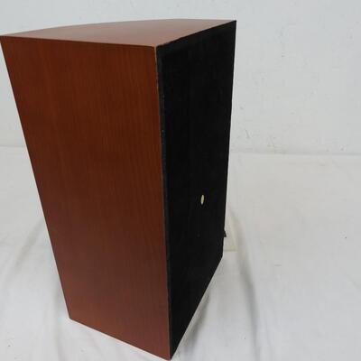 Wooden Desk Organizer, Rollaway and Drawer
